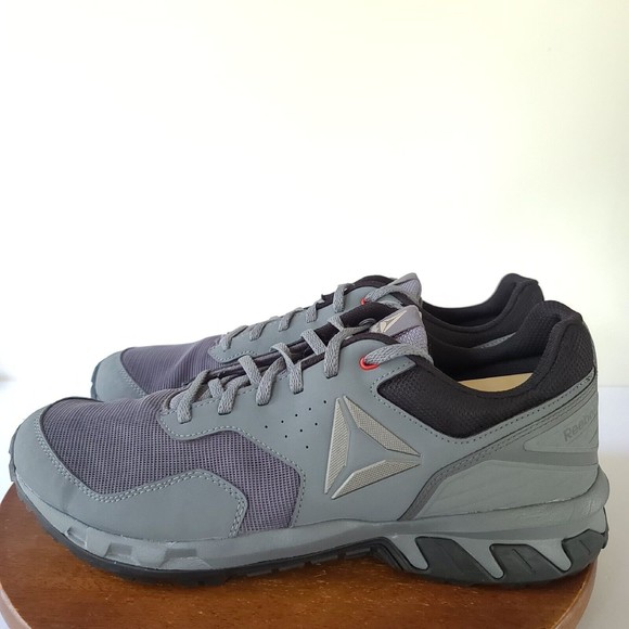Reebok ridgerider trail trainers Mens Size 11.5 Grey - Picture 2 of 12